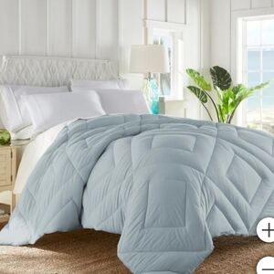 Tommy Bahama Home Coastal Soft Comfort Down Alternative Comforter  NWT q…